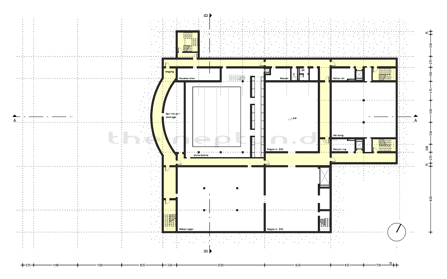 Grundriss Untergeschoss